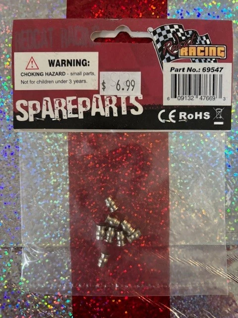 Redcat Part #69547:  Rod End Ball (8 pcs) - 4.8 x 6.8 - Image 1 of 1