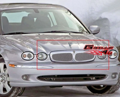 适用于 2002 - 2006 年捷豹 X 型主上部不锈钢镀铬网格栅插入件 — 第 1/2 张图片