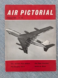 Air Pictorial Magazine August 1961 / Douglas XB-19 / Piper Cherokee - Picture 1 of 7