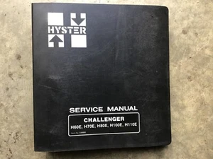 HYSTER CHALLENGER H60E H70E H80E H100E H110E SERVICE MANUAL - Bild 1 von 1