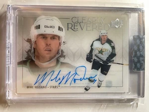23-24 UD CLEAR CUT Hockey Clearly Revered Auto CR-MM Mike Modano - Picture 1 of 2