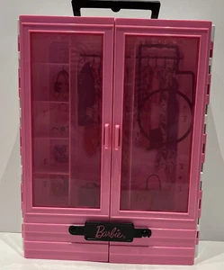 Barbie Fashionistas Ultimate Portable Closet Carrying Case Pink - Case Only - Picture 1 of 7