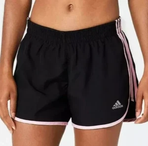 Adidas Women Sz XL Black 3" Running Shorts Lined Active Performance M20 - Picture 1 of 14