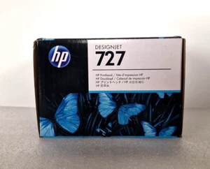 NEW SEALED BOX HP 727 PRINTHEAD B3P06A DESIGNJET T920 T1500-T2500 T3500 - Photo 1/2
