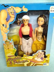 💙 Raro Juego de Accesorios y Aladdin & Princess Jasmine Vintage Eugene's Disney 🥀  - Imagen 1 de 5