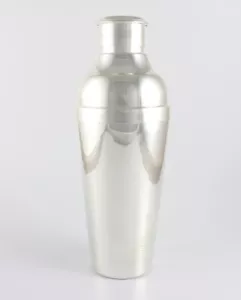 Christofle Gallia Silver Plate Large French Cocktail Shaker. Luc Lanel Bar Mixer - Picture 1 of 12