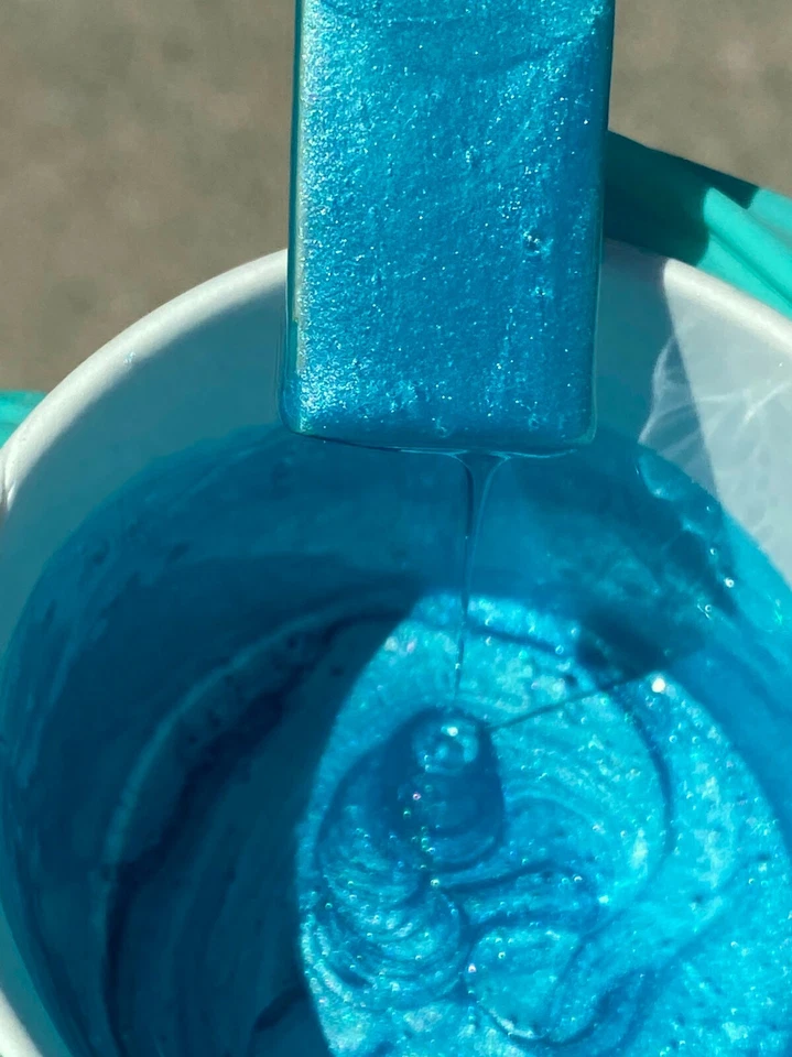 Lata de aerosol personalizada Roth Pearl Factory 12 oz Laguna Aqua Pearl Foto 1 de 1