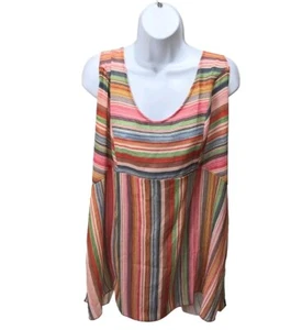 NWT Becca Inc Swim Womens 2X Coverup Tunic Tank Top Oversized #7000 - Picture 1 of 10
