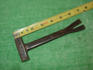 VINTAGE BABY TERRIER 7" KISTE HAMMER MULTI-TOOL BRIDGEPORT HARDWARE HERGESTELLT IN USA - Bild 1 von 5