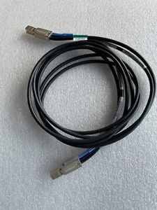 Genuine HP Mini-SAS HD 4X to Mini-SAS HD 2M P/N 691970-003 SP/N 717433-001 - Picture 1 of 1