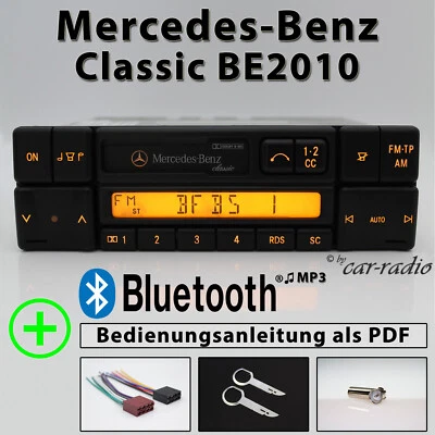 Mercedes Classic BE2010 Bluetooth MP3 Kassettenradio 0038206286 Becker Radio Set - Bild 1 von 4