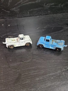 Vintage Tootsie Toy Tow Truck set of 2 Diecast - Picture 1 of 7