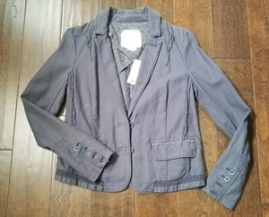 NUEVA CON ETIQUETAS CHAQUETA MARCA HEI HEI ANTROPOLOGY TALLA 2 ¡Azul $138! - Imagen 1 de 12