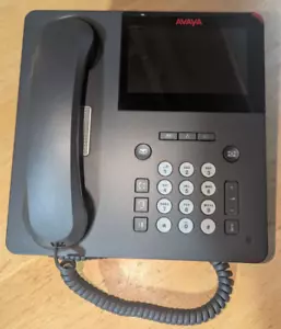 Avaya Touchscreen Office IP Phone Handset & Base VoIP 9641GS Business Desk Phone - Picture 1 of 14
