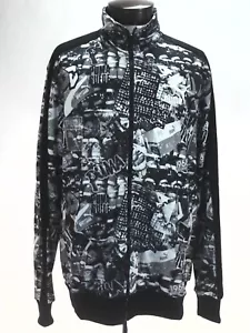 Puma T7 Trainingsjacke Graffiti mit Logo grau Scale Zip 1968 Legend is Born Herren Neu - Bild 1 von 12
