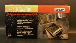 Vintage SMC Microsystems SwapBox Emplacements internes et externes PCMCIA - Photo 1/7