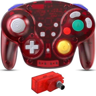 2.4 GHz Wireless Controller Gamepad Joystick for Nintendo N64/ SNES/ NGC Console - Image 1 of 4