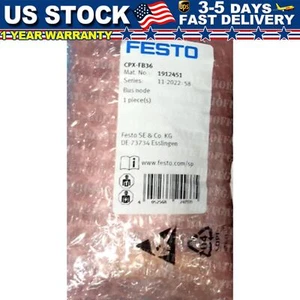 Nuevo módulo de comunicación Ethernet Festo CPX-FB36 1912451 - Imagen 1 de 4