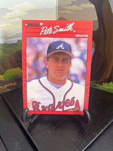 1990 Donruss Pete Smith #499 Baseball Card