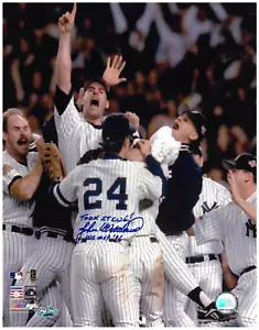 John Wetteland Signed New York Yankees 11x14 Photo Inscribed "WS MVP '96" PSA - Picture 1 of 2