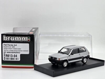 Fiat Panda 4x4 Supernova 1986 - Grigio chiaro metalizz - BRUMM R613-04 1:43 1/43 - Immagine 1 di 2