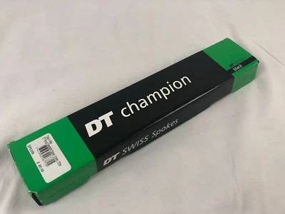 Radios DT Swiss Champion a granel 2,0 x 272 S 6,2 negros Foto 1 de 4