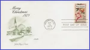 Tarjeta de Navidad USA5 #1580 U/A ARTMASTER FDC - Imagen 1 de 1