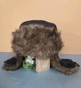 Men's Solid Trapper Winter Hat Small/Medium - Picture 1 of 7