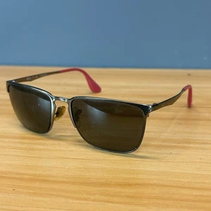 Ray-Ban RB 3508 029/11 Anteojos Rectangular Borde Completo Marco de Metal Solo 56-17 2N - Imagen 1 de 8