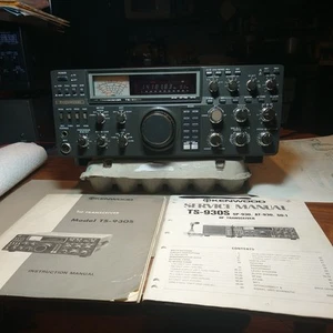 TRANSCEIVER KENWOOD TS-930S SERIAL NUMBER 3060587 USE WITH ORIGINAL OWNERS MANUA - Zdjęcie 1 z 24