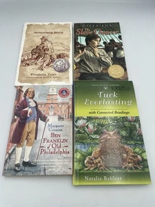 Lot Of 4 Homeschooling Books American History Living Book Paula Fox Yates - Imagen 1 de 2