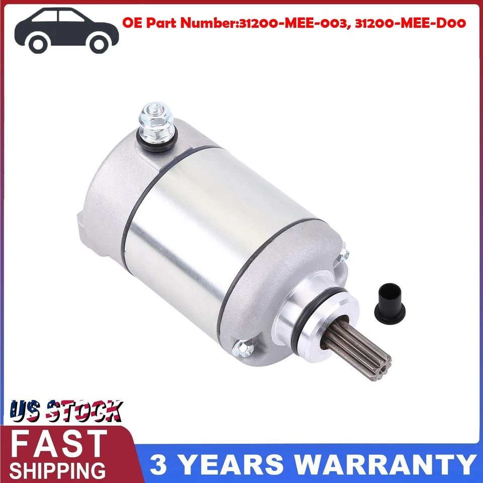 Starter Motor For Honda CBR600 CBR600RR Fireblade 2003-2005 2006 31200-MEE-003 Foto 1 de 4