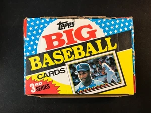 1989 Topps Big Unopened Box! 36 packs, 3rd Series CLEAN! NO RESERVE! BO JACKSON! - Photo 1 sur 4
