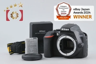 Nikon D3500 Black 24.8 MP DSLR Camera Body [Very Good] - Image 1 of 4
