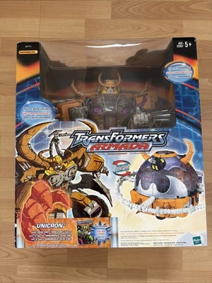 ТРАНСФОРМЕРЫ АРМАДА UNICRON HASBRO 2003 NIB ВИНТАЖНЫЙ С ТУПИКОВАЯ ФИГУРКА ЗАГОРАЕТСЯ - Изображение 1 из 4