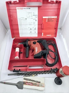 Hilti TE 6-C Rotary Hammer Drill Case Bits SDS Plus With Keyless Chuck - Picture 1 of 11