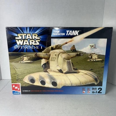 NEW - AMT #30123 Star Wars Episode 1 Trade Federation Tank Model 1:32 Model Kit - Image 1 of 4