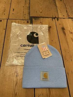 Carhartt Blue Beanie New With Tags