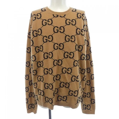Auténtico suéter jacquard de lana GUCCI GG 692900 XKCC5 prendas de punto #241-003-980-... Foto 1 de 4