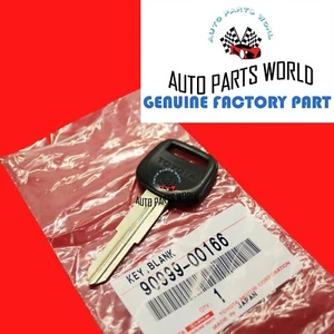 LLAVE EN BLANCO ORIGINAL TOYOTA CELICA TERCEL PASEO PREVIA SIN CORTAR SIN ASTILLAS 90999-00166 - Imagen 1 de 5