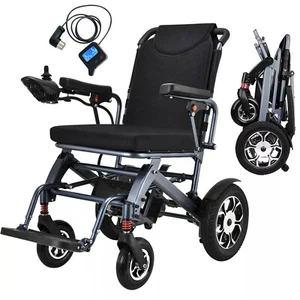 Elektrisch Rollstühle leicht für Erwachsene und senioren,Aluminium,faltbar,20KM - Bild 1 von 10