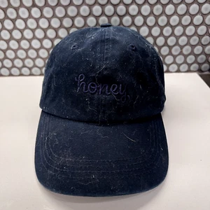 Cappello Berretto Risparmio Miele Nero Cinghia Schiena Papà Berretto Regolabile - Foto 1 di 7