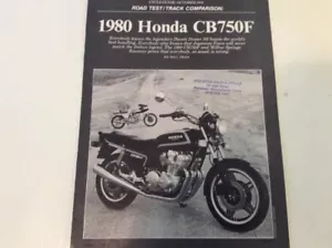 1980 Honda CB750F Motorcycle Brochure - Picture 1 of 5