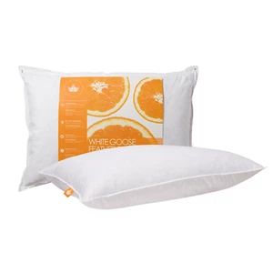 Canadian Down & Feather Co - White Goose Feather Pillow - 100% Cotton - Picture 1 of 8