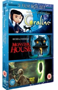 Coraline/Monster House/9 DVD John C. Reilly 2010 kostenloser Versand und Verpackung Wert garantiert - Bild 1 von 7