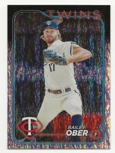 2024 Topps Complete Set BAILEY OBER Hobby Foilboard 239/265 Twins #121 - Foto 1 di 2