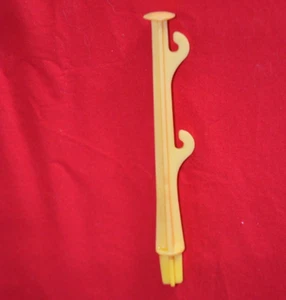 Vintage Original Marx Rock Em Sock Em Robots Original Yellow Corner Pole Part - Picture 1 of 5