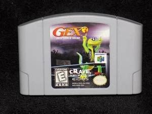 N64 Nintendo 64 Gex 3 : Deep Cover Gecko - ( 1999 ) Authentic - Game Only - Picture 1 of 7