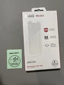 ZAGG Invisible Shield Glass~Apple iPhone 6.1”Pro 2021 New In Box!!! - Picture 1 of 2