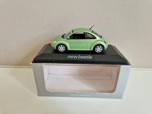 Minichamps 1/43 VW New Beetle - Green Metallic - Dealer Edition 1999 - 81.85.122 - Imagen 1 de 9